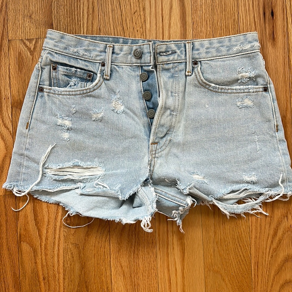 GRLFRND denim shorts